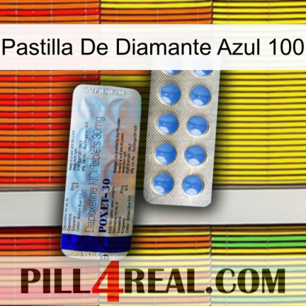 Blue Diamond Pill 100 39